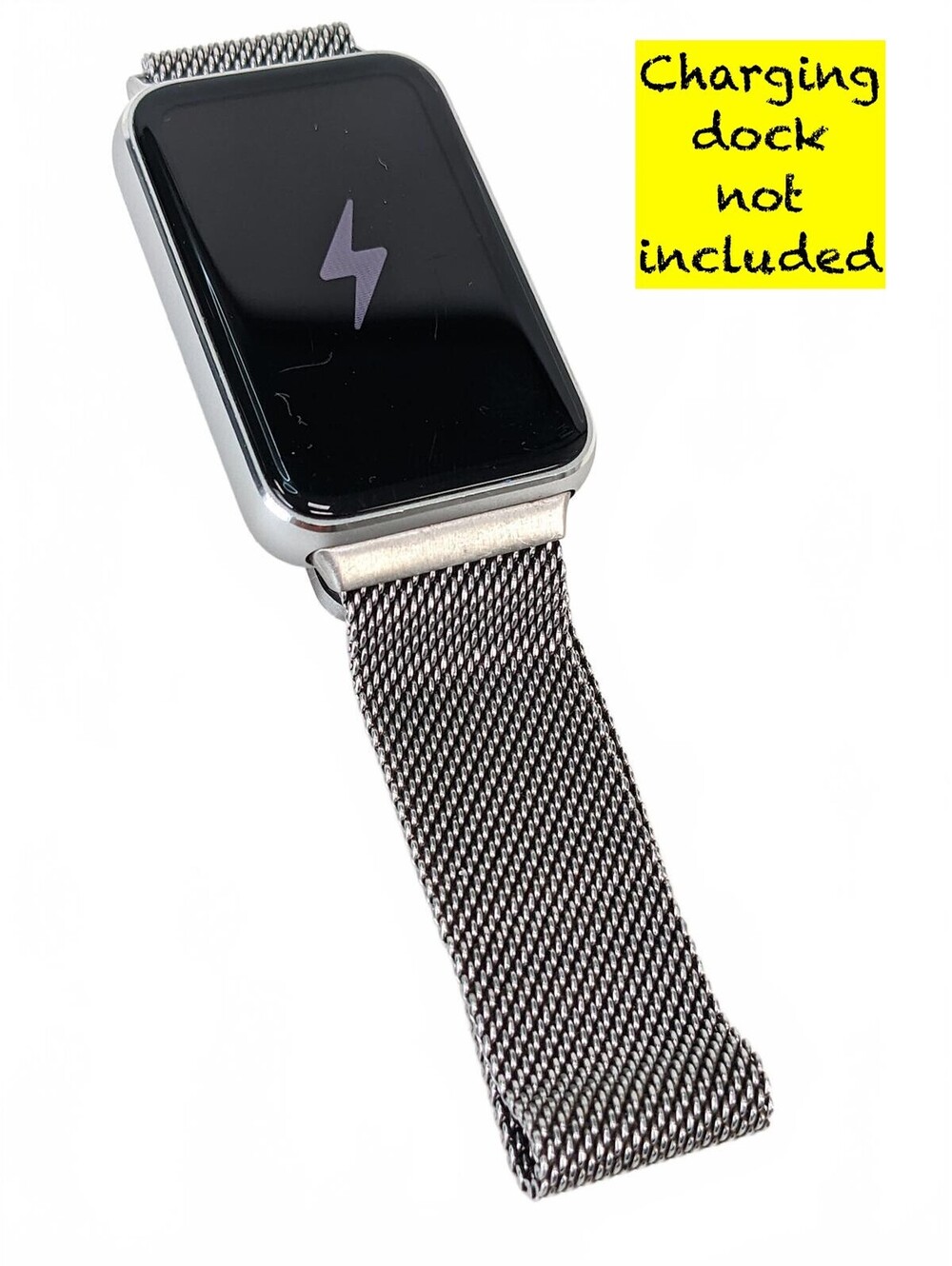 (NO CHARGING DOCK) Samsung Galaxy Watch Fit3 SM-R390 Fitness Tracker Milanese